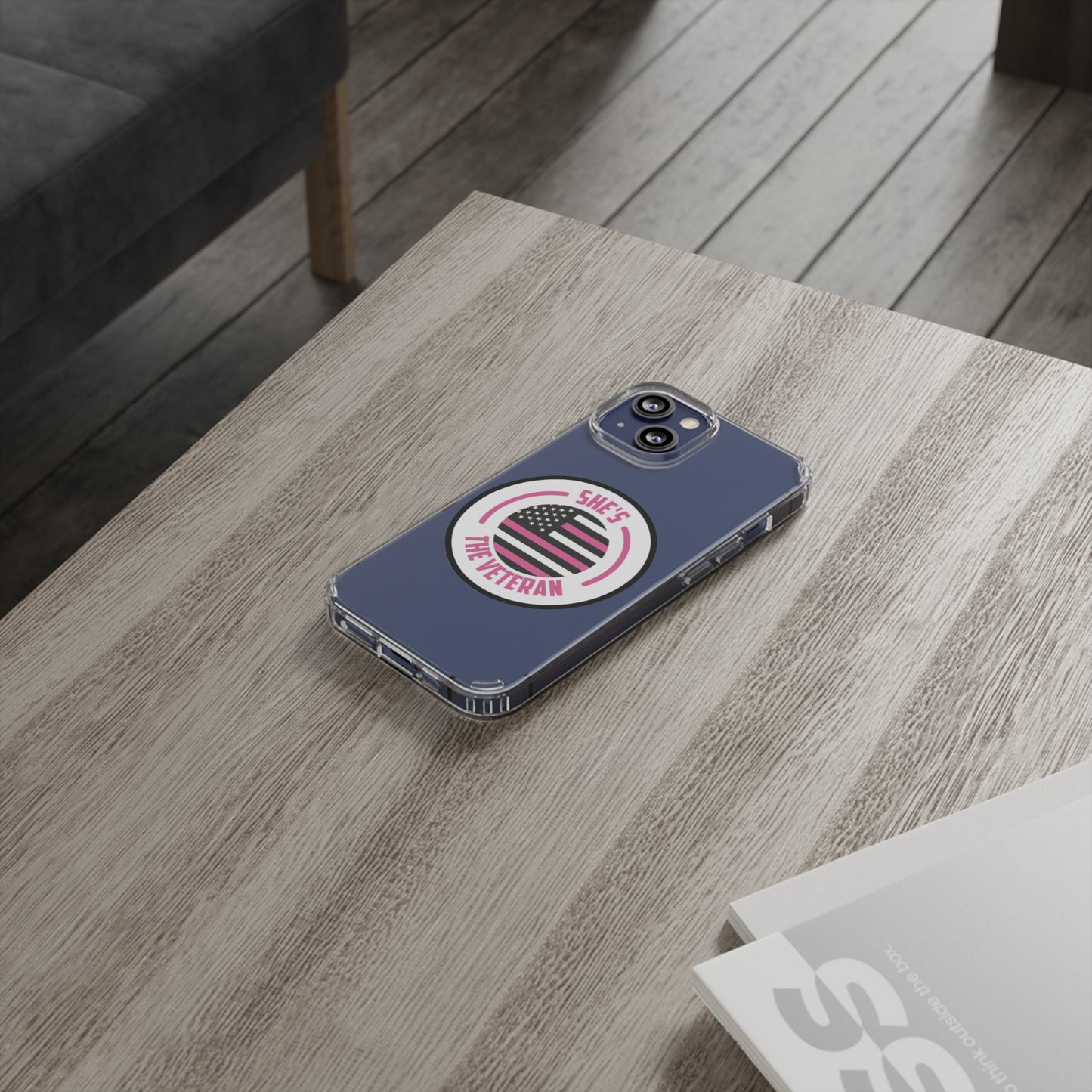 iPhone 13 Clear Case with Logo