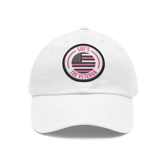 Low Profile Hat with Round Logo