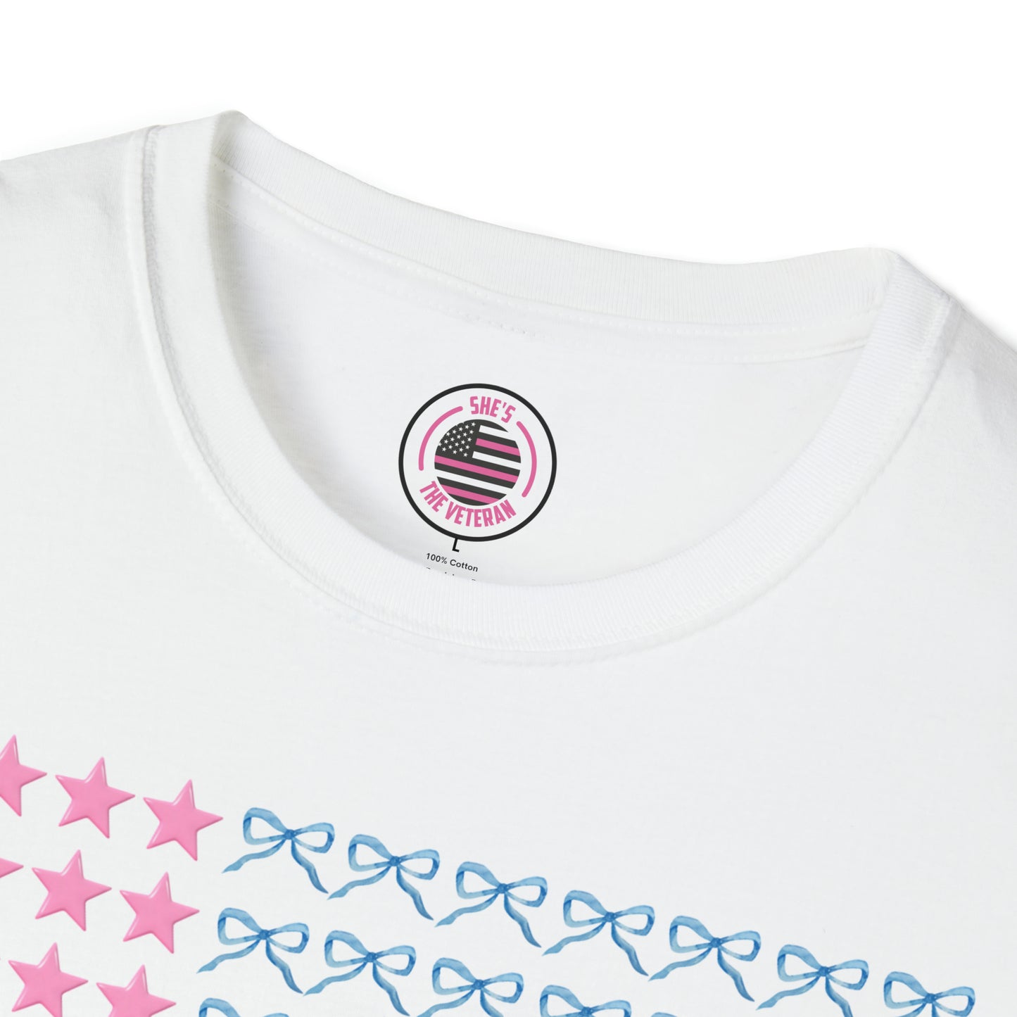 Stars and Bows! Softstyle T-Shirt, Unisex Fit