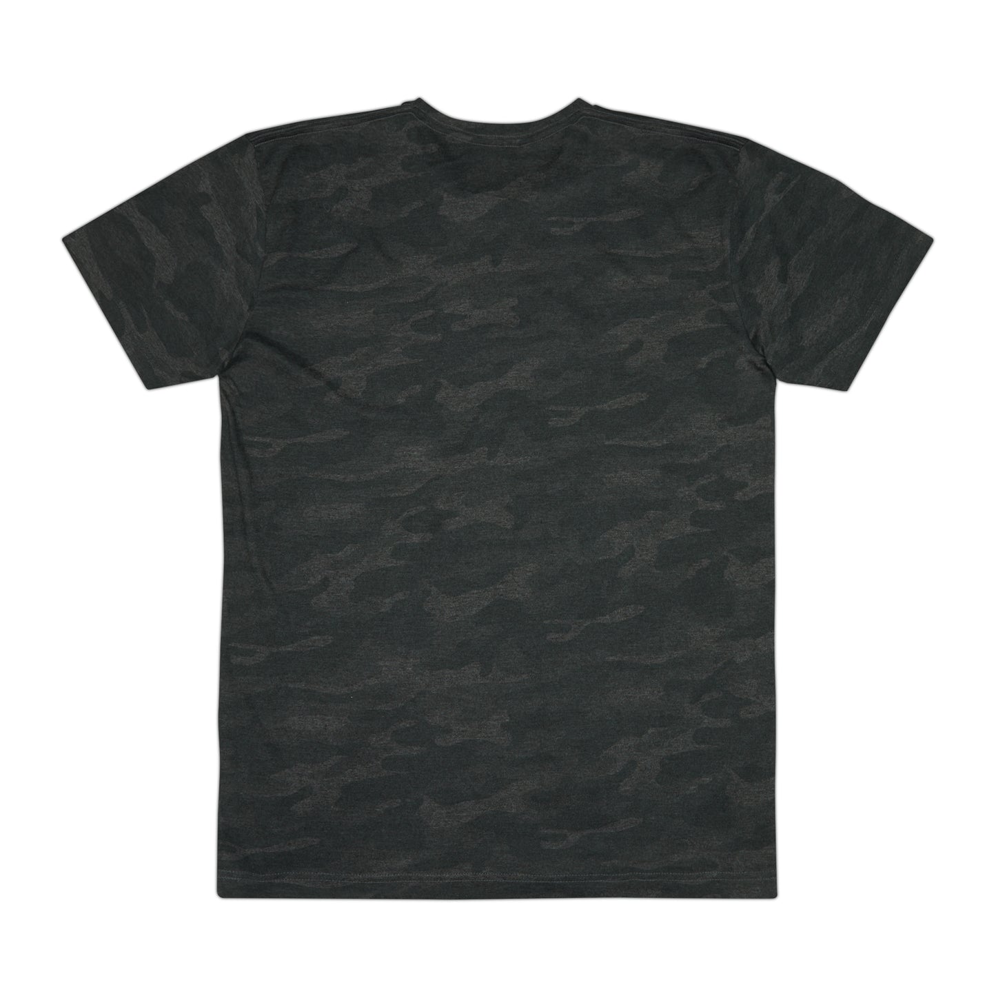 Men's Fit Jersey Tee, Camo or Leopard with Logo